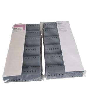 Set of Diane 12 Pack 2" Magnetic Rollers New in Package Gray